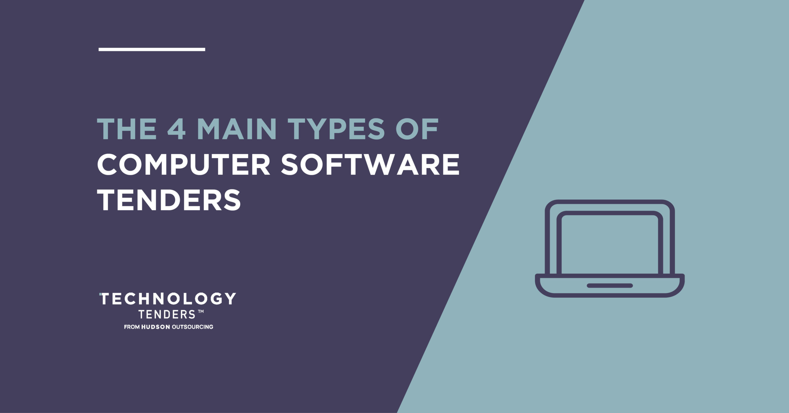 The 4 Main Types of Computer Software Tenders
